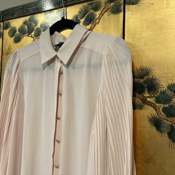 Tahari rose pink Ladies Top Size M - Picture 4 of 8